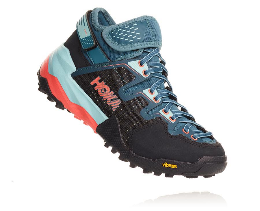 Hoka One One Arkali - Women Trail Shoes - Turquoise,Australia TAX-530892